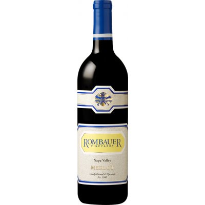 Rombauer Vineyards Merlot 2019 Červené 13,5% 0,75 l (holá láhev) – Hledejceny.cz