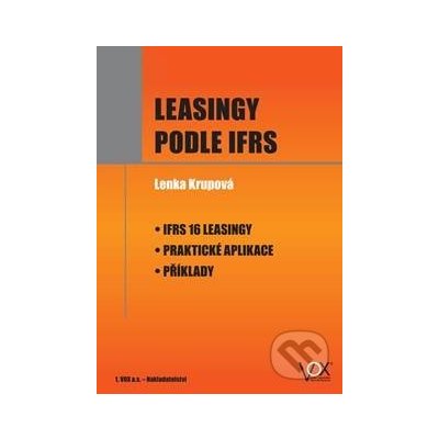 Leasingy podle IFRS Lenka Krupová – Hledejceny.cz