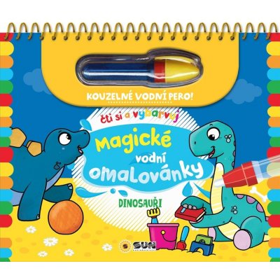 Magické vodní omalovánky Dinosauři – Zboží Mobilmania