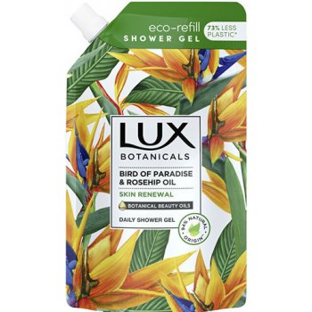 Lux Bird of Paradise & Roseship Oil jemný sprchový gel náhradní náplň 500 ml