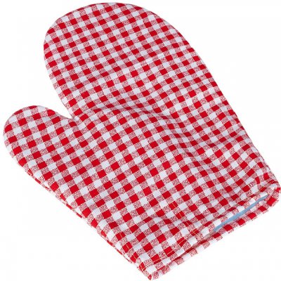 Bellatex Kuchyňská chňapka kostička červená 28 x 18 cm – Zboží Dáma