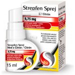 STREPFEN SPREJ MED A CITRON ORP 8,75MG ORM SPR SOL 1X15ML – Hledejceny.cz