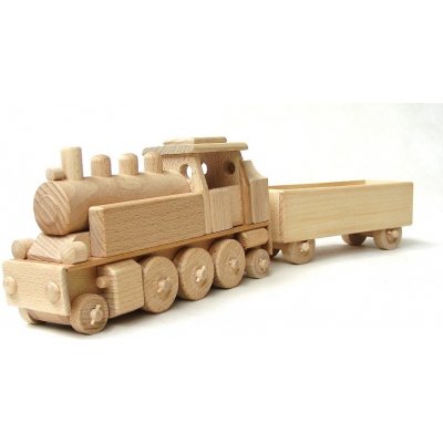 Ceeda Cavity Parní lokomotiva s vagónem – Zboží Dáma