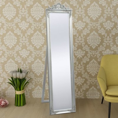 vidaXL Marketos barokní styl 160 x 40 cm stříbrné – Hledejceny.cz