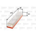 Vzduchový filtr Valeo 585180 – Hledejceny.cz
