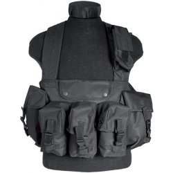 Mil-tec taktická Chest Rig 6 kapes černá