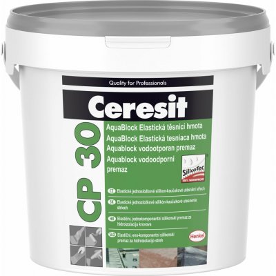 CERESIT CP 30 Aquablock opravný silikon 1kg šedý – HobbyKompas.cz