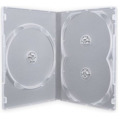 Cover IT Obal pro 3 CD/DVD, 14mm, průhledná (10ks/bal) – Zboží Živě