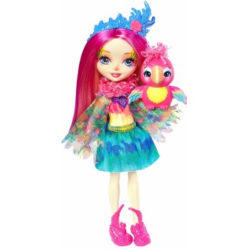 Mattel ENCHANTIMALS se zvířátkem Peeki Parrot a Sheeny