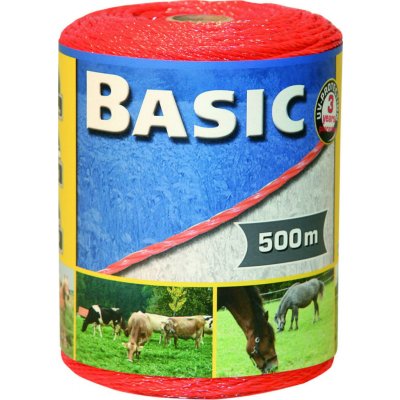Power Energy Lanko k elektrickému ohradníku Basic 500 m red – Hledejceny.cz