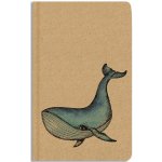 Baloušek Notes nelinkovaný A5 kraft velryba – Zbozi.Blesk.cz