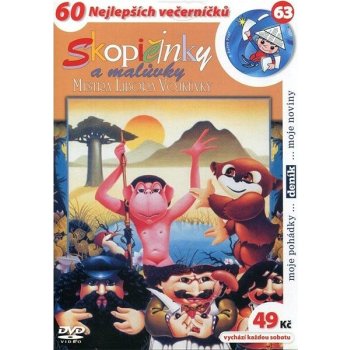 Skopičinky a malůvky mistra Libora Vojkůvky DVD