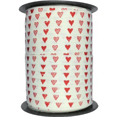 Stuha vázací bavlněná HEART TO HEART 10mm x 150m – Zboží Dáma