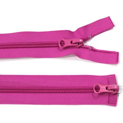 WICO Spirálový zip no.5 rozepínací dvoucestný 95cm dvoucestný růžový – Hledejceny.cz