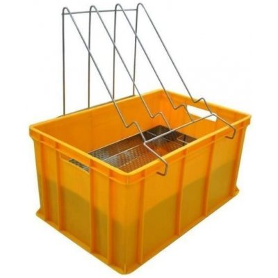 LYSON Vanička odvíčkovací, výška 300 mm, nerezové síto – Zboží Dáma