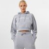 Dámská mikina Everlast Block Crop Hoodie Grey