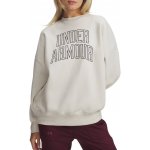 Under Armour Rival Flc OS Varsity Crew-WHT Bílá – Zboží Mobilmania