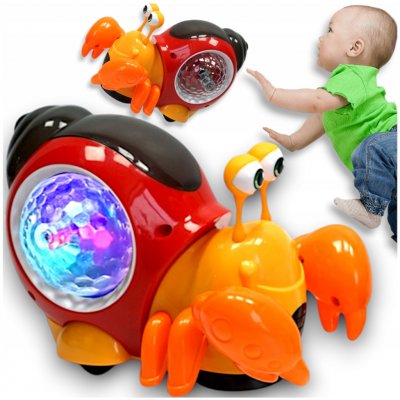 OEM - Krab plazí interaktivní se zvukem – Zboží Dáma