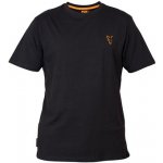 Tričko Fox Collection Black/Orange T-Shirt – Zboží Dáma