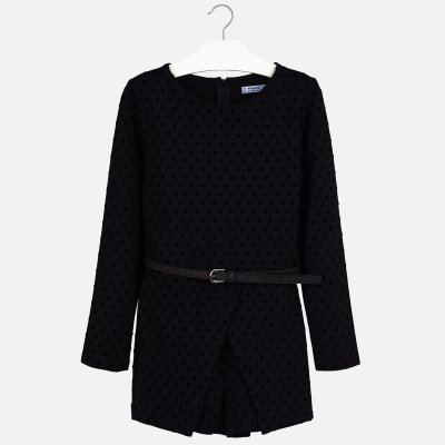 Mayoral overal s dlouhým rukávem puntík černá – Hledejceny.cz