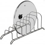 ARTEX Držák, stojan na 7 ks poklic 38 x 19 x v.15 cm, kov, černý – Zboží Dáma