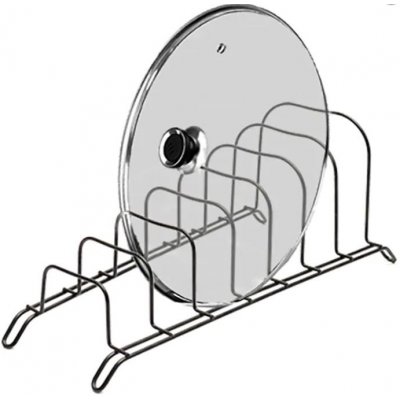 ARTEX Držák, stojan na 7 ks poklic 38 x 19 x v.15 cm, kov, černý – Zboží Dáma
