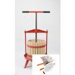 Aldo Lis na ovoce rámový 12l plus mlýnek drtič na ovoce 7l lux plus FP7 | červená – Zboží Dáma