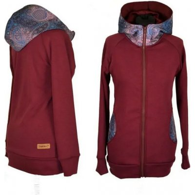 Shara nosící mikina warmkeeper vínová MINI těhot. vsadka Vínová – Hledejceny.cz