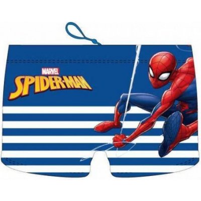 Setino - Chlapecké plavky / plavací boxerky Spiderman - Marvel - modré