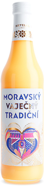 Metelka Moravský Vaječný Tradiční 14% 0,5 l (holá láhev)
