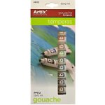 Main Paper S.L. temperové barvy Artix Paints sada 12 x 12 ml – Sleviste.cz