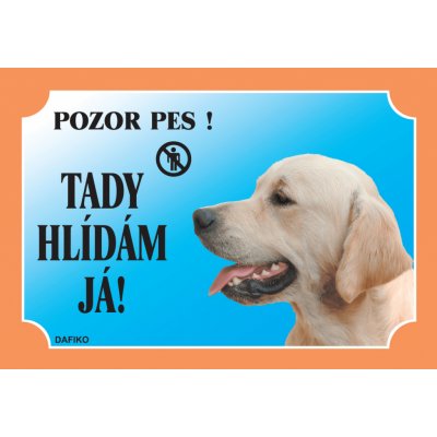 Dafiko Tabulka Zlatý retriever – Sleviste.cz