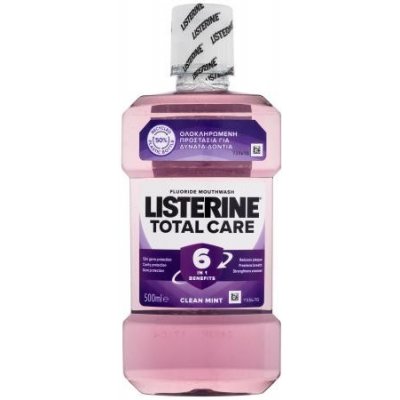 Listerine Total Care Mouthwash 6 in 1 500 ml – Zboží Mobilmania