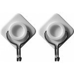 Vorel Háčky nástěnné samolepící 2ks koso, kov. nosn. 1kg, TO-74750 – Zboží Mobilmania