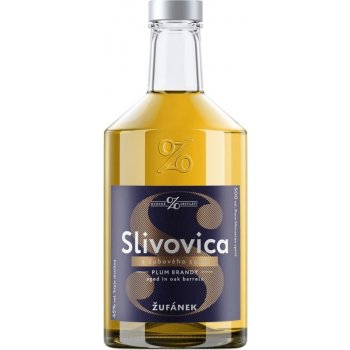 Žufánek Slivovica z Dubového Sudu 45% 0,5 l (holá láhev)