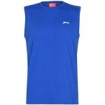 Slazenger tričko bez rukávů pánské modrá – Zboží Dáma