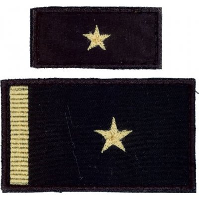 Nášivka: Hodnost AČR Major černá velká – Zboží Mobilmania