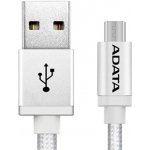ADATA AMUCAL-100CMK-CSV Micro USB, 1m, stříbrný – Zbozi.Blesk.cz