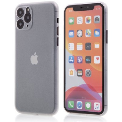 Pouzdro AppleMix Apple iPhone 11 Pro Max - s prvkem pro ochranu skla kamery - plastové - čiré