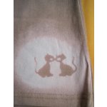 Pletex Leginy 2 béžová Motiv kytka – Zbozi.Blesk.cz