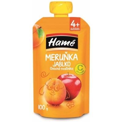 Hamé ovocná svačinka Meruňka jablko 100 g