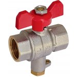 Novaservis Kulový kohout EKO pro připojení čidla - motýlek 1/2" EK116/15 – HobbyKompas.cz