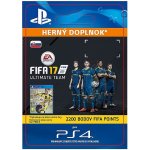 PlayStation FIFA 17 herní měna 2200 Points Pack CZ – Hledejceny.cz