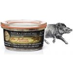 Via Delicia Paštika z divočáka na červeném víně 130 g – Zboží Dáma