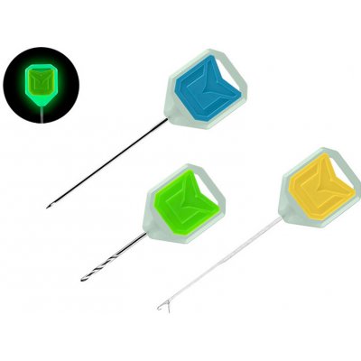 Delphin Fluo Set Jehel A Vrtáčku T-End Grip 3XF – Hledejceny.cz