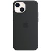 Pouzdro a kryt na mobilní telefon Apple Apple iPhone 13 mini Silicone Case with MagSafe Midnight MM223ZM/A