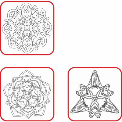 Radost v písku Základní sada MANDAL 3 Barevné pískování obrázků – Hledejceny.cz