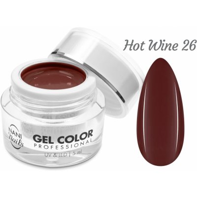 NANI UV/LED gel Hot Wine 5 ml – Zboží Dáma