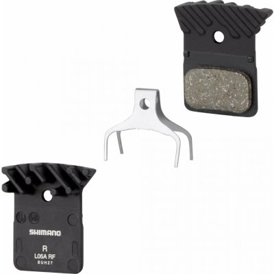 Brzdové destičky SHIMANO L05A-RF polymerové s chladičem – Sleviste.cz