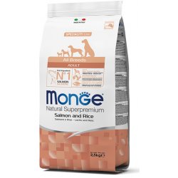 Monge Dog Losos rýže 25/14 2,5 kg